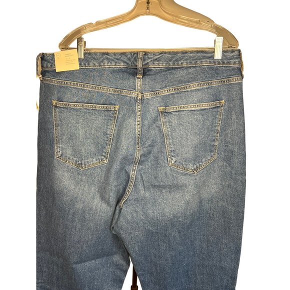 NWT Universal Thread Women’s Jeans, size 17/L fitted hip and thigh Open hem Stre - Picture 6 of 16